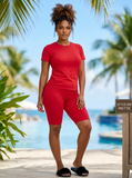 Summertime Chill Set Royal - Style Me Prettie AI Editorial