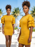 Shine Sweater Dress - Style Me Prettie AI Editorial 1