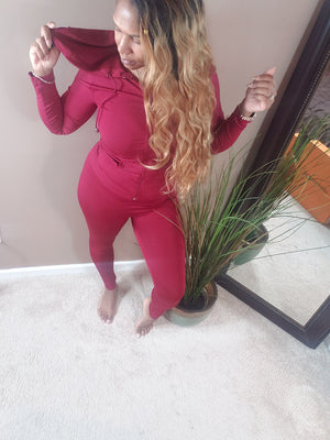 Im ready set (burgundy) - SMP CHIC