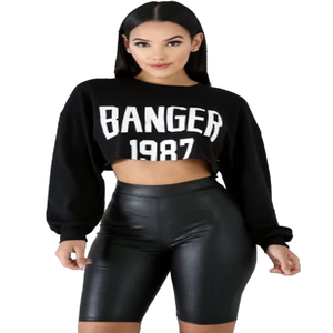 Leatherette shorts - SMP CHIC